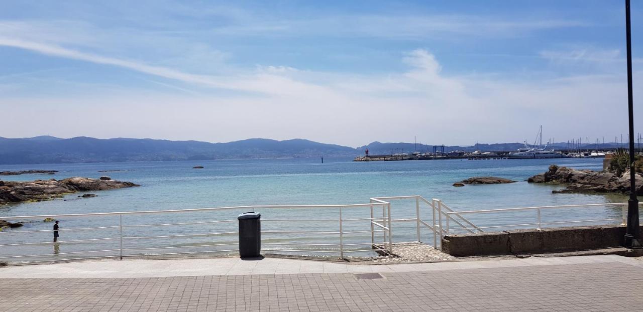 Piso Exterior A Escasos Metros De La Playa Panadeira Con Plaza De Garaje Apartment Sanxenxo Ngoại thất bức ảnh