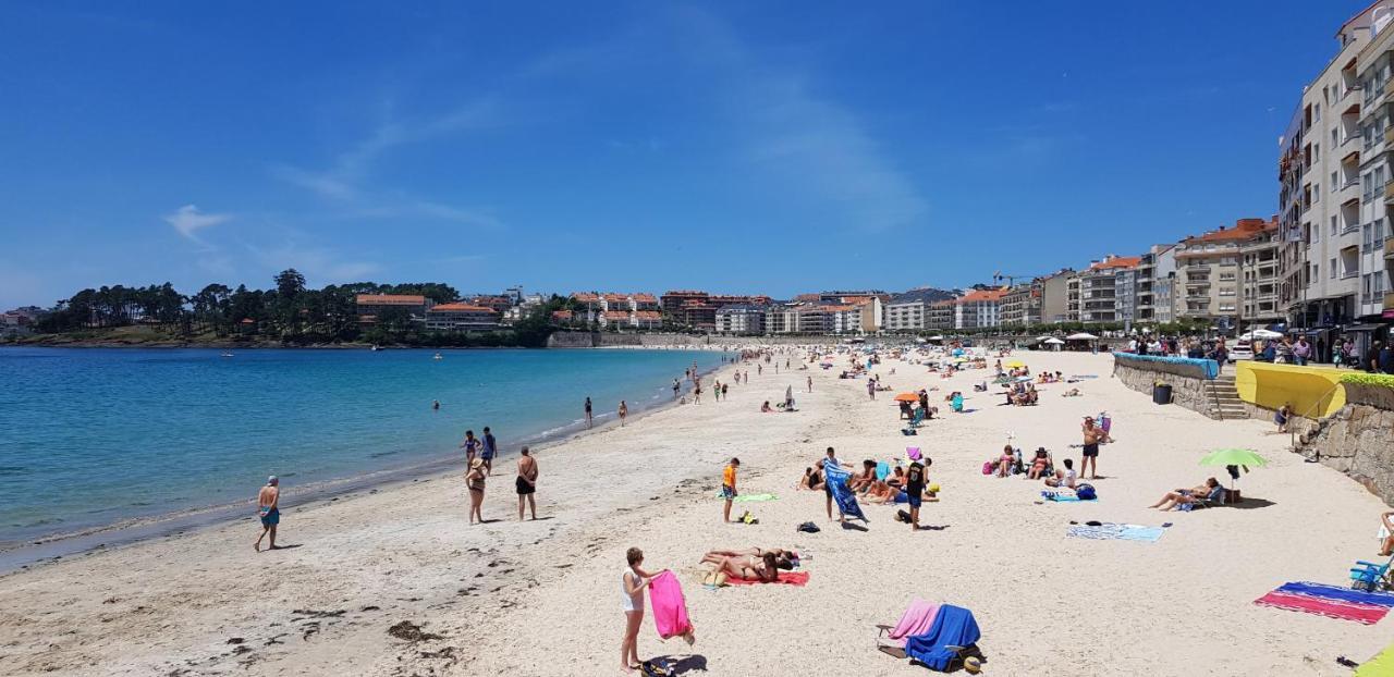 Piso Exterior A Escasos Metros De La Playa Panadeira Con Plaza De Garaje Apartment Sanxenxo Ngoại thất bức ảnh