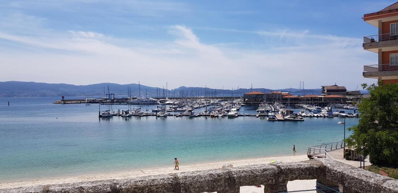 Piso Exterior A Escasos Metros De La Playa Panadeira Con Plaza De Garaje Apartment Sanxenxo Ngoại thất bức ảnh